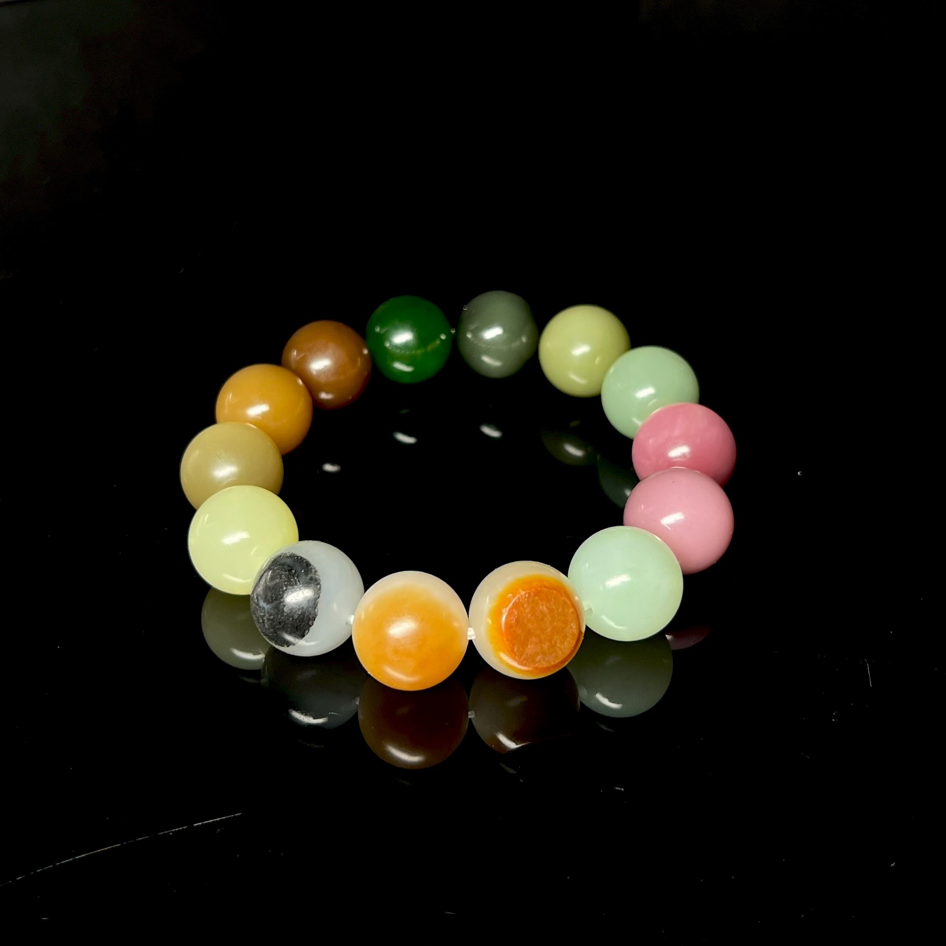 Museum-Grade Xinjiang Nephrite Spectrum Bracelets Collector's Inspiration Gallery