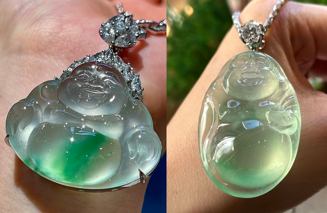 Classic jadeite carving