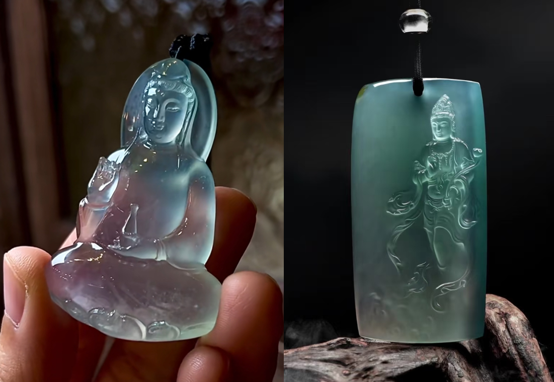 Classic jadeite carving